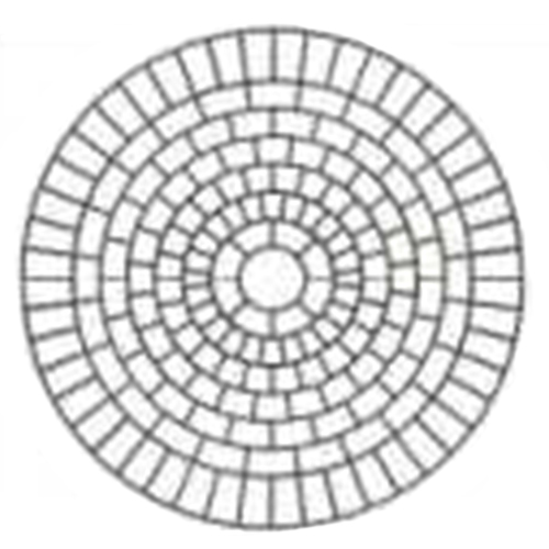 CAD Drawings Pattern Paving Products FrictionPave Patterns: Large Circle
